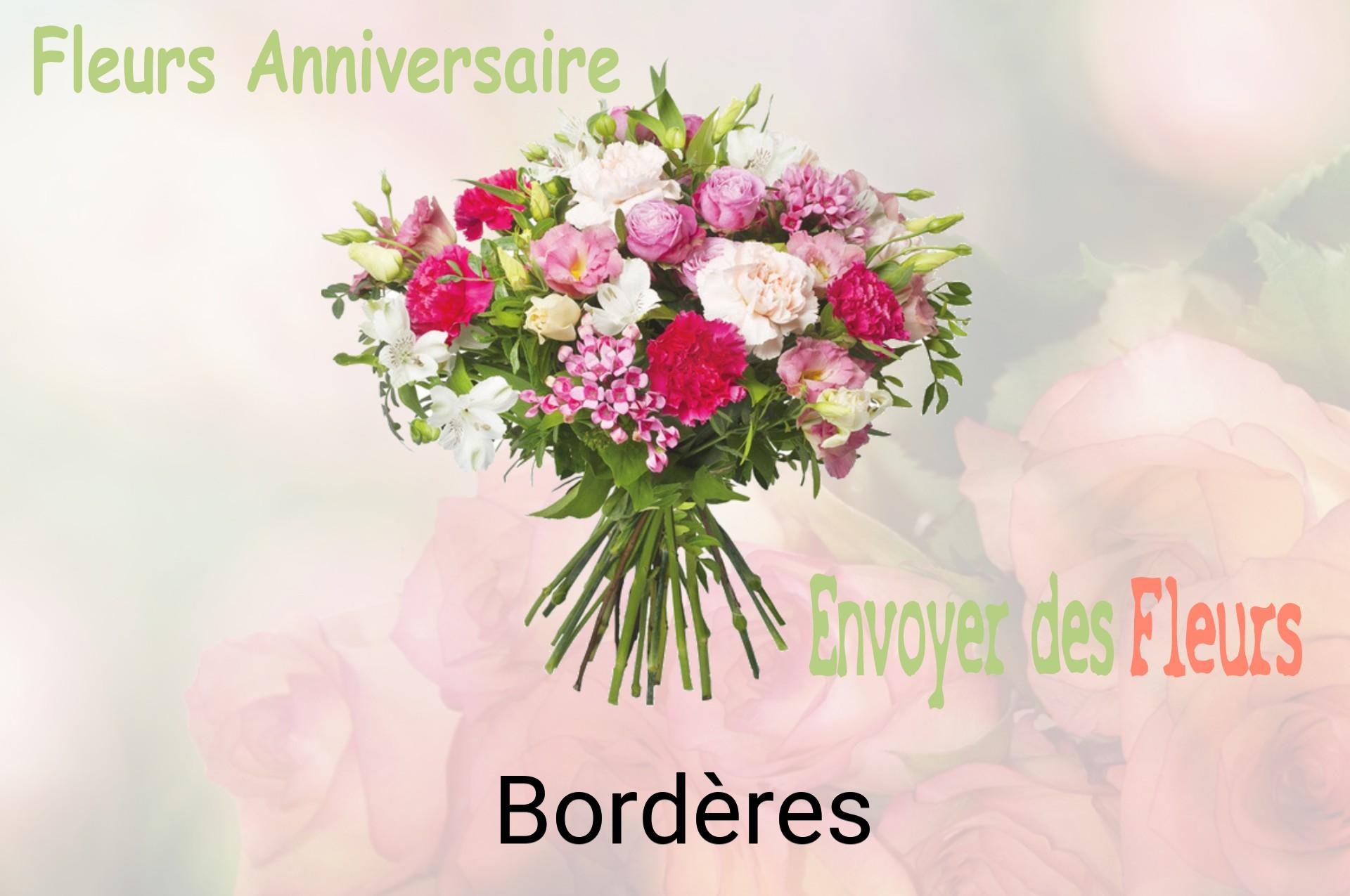 Bouquet de fleurs d’anniversaire livré à Bordères